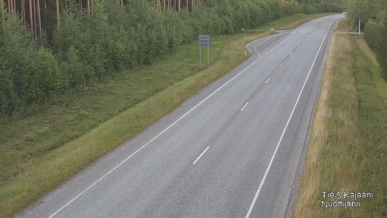 Kelikamerat Kuva Tie 5 Kajaani, Nuottijärvi, Kajaani, Kainuu