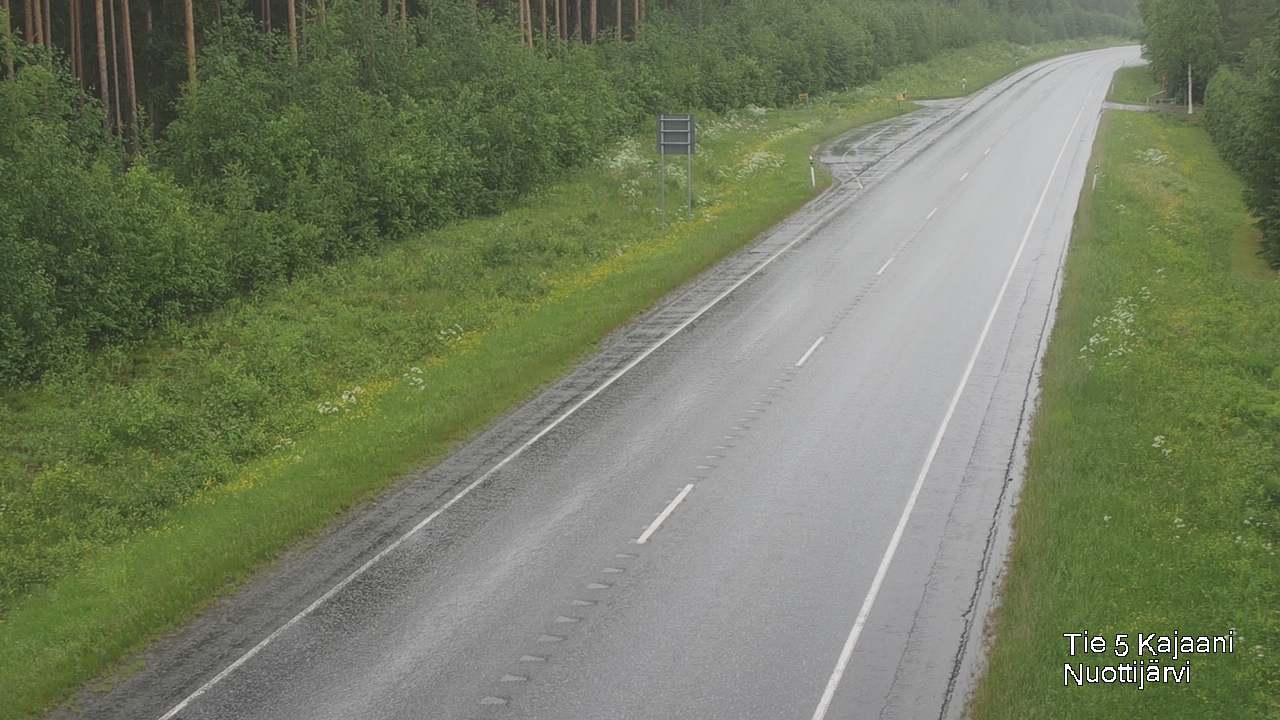 Kelikamerat Kuva Tie 5 Kajaani, Nuottijärvi, Kajaani, Kainuu