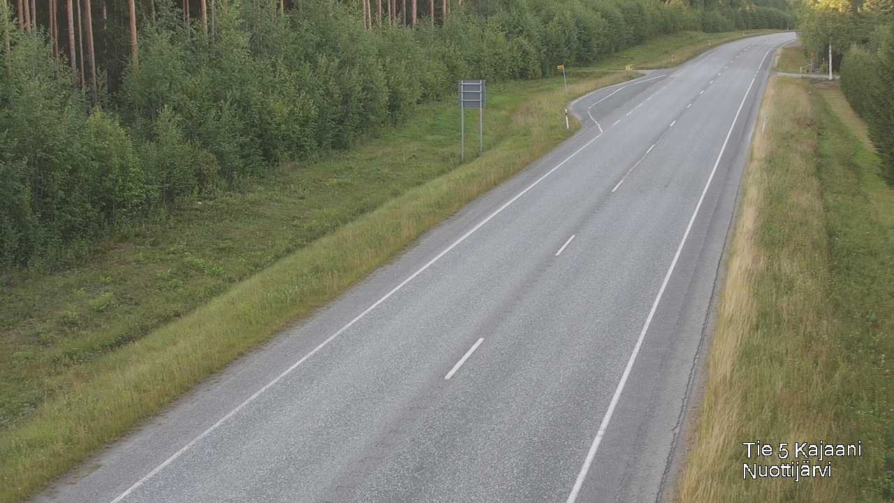 Kelikamerat Kuva Tie 5 Kajaani, Nuottijärvi, Kajaani, Kainuu
