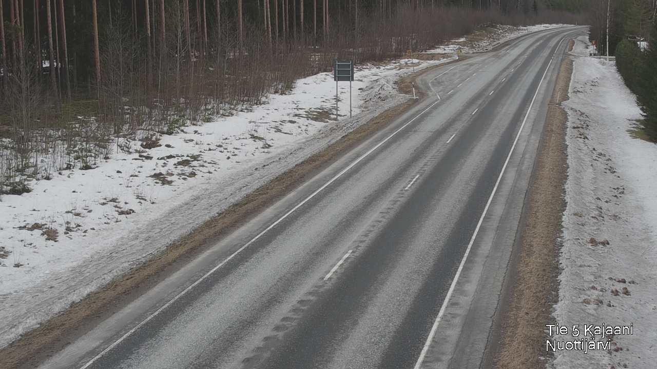 Kelikamerat Kuva Tie 5 Kajaani, Nuottijärvi, Kajaani, Kainuu