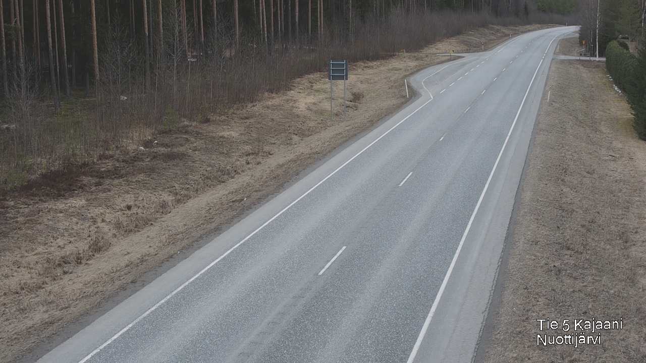 Kelikamerat Kuva Tie 5 Kajaani, Nuottijärvi, Kajaani, Kainuu