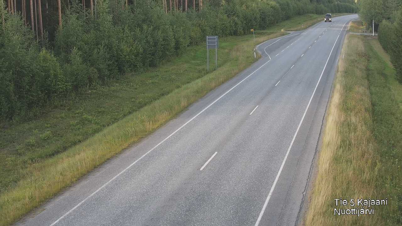Kelikamerat Kuva Tie 5 Kajaani, Nuottijärvi, Kajaani, Kainuu