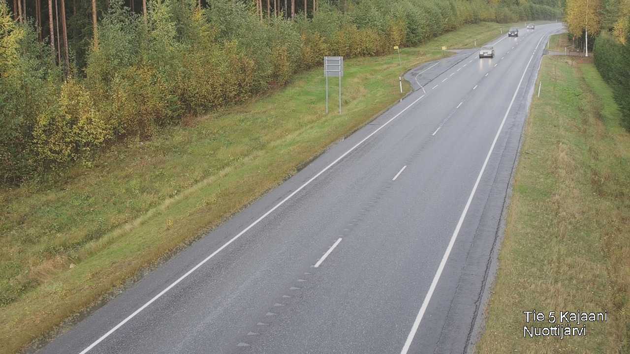 Kelikamerat Kuva Tie 5 Kajaani, Nuottijärvi, Kajaani, Kainuu