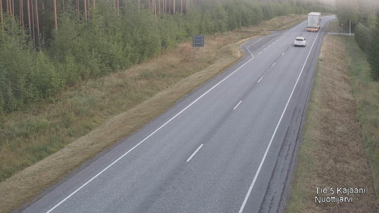 Kelikamerat Kuva Tie 5 Kajaani, Nuottijärvi, Kajaani, Kainuu