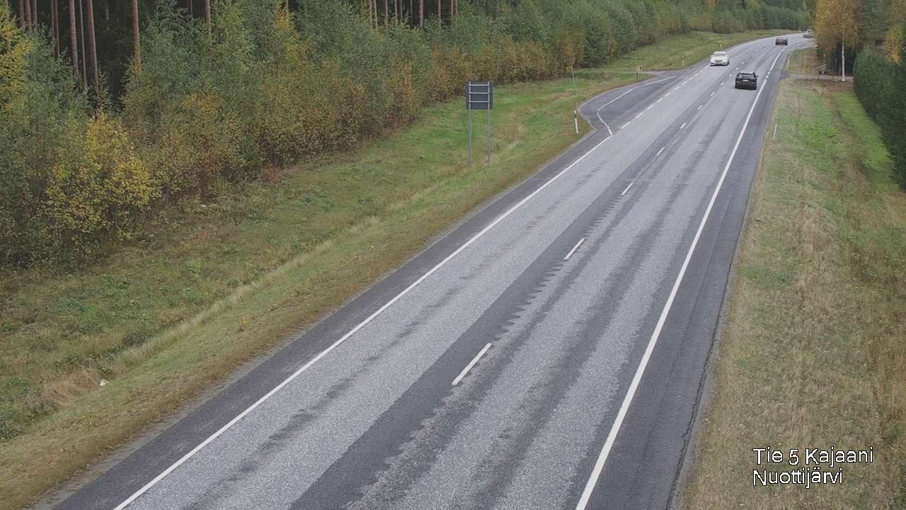 Kelikamerat Kuva Tie 5 Kajaani, Nuottijärvi, Kajaani, Kainuu