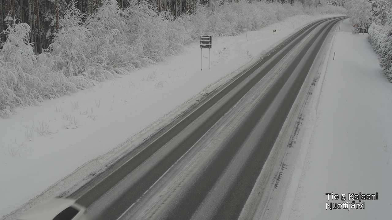 Weather Camera Image Road 5 Kajaani, Nuottijärvi, Kajaani, Kainuu