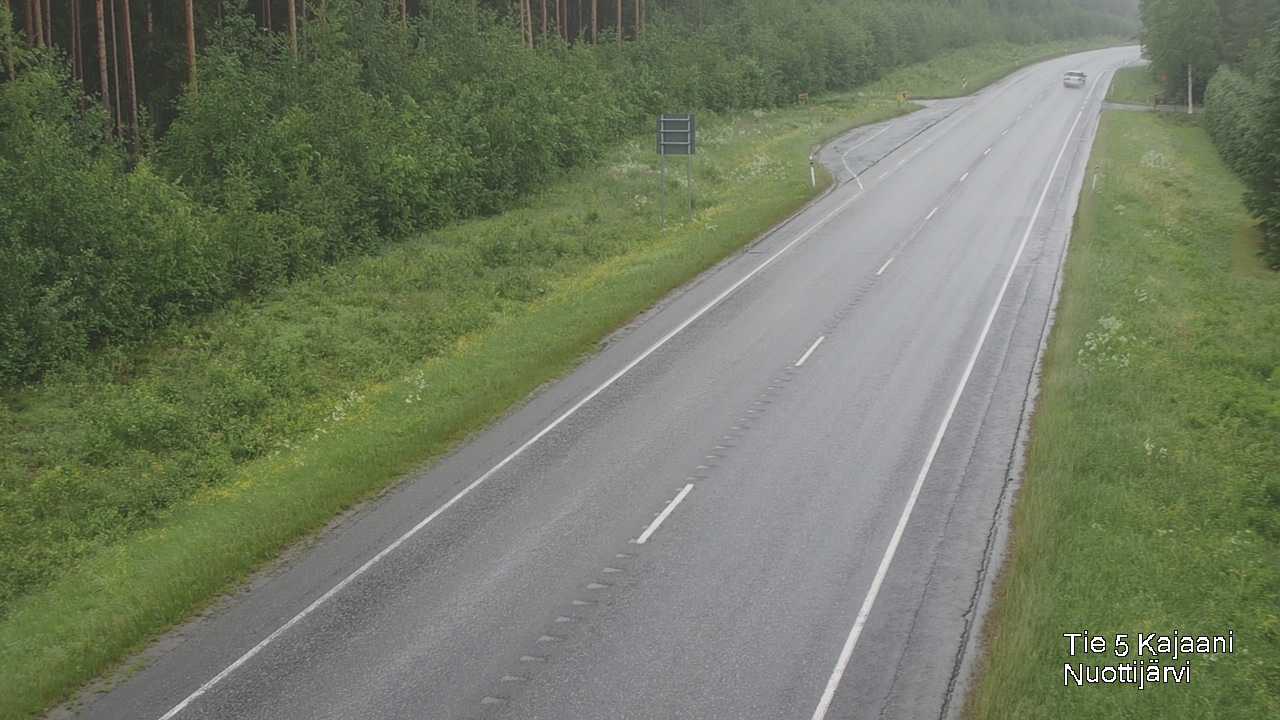 Kelikamerat Kuva Tie 5 Kajaani, Nuottijärvi, Kajaani, Kainuu