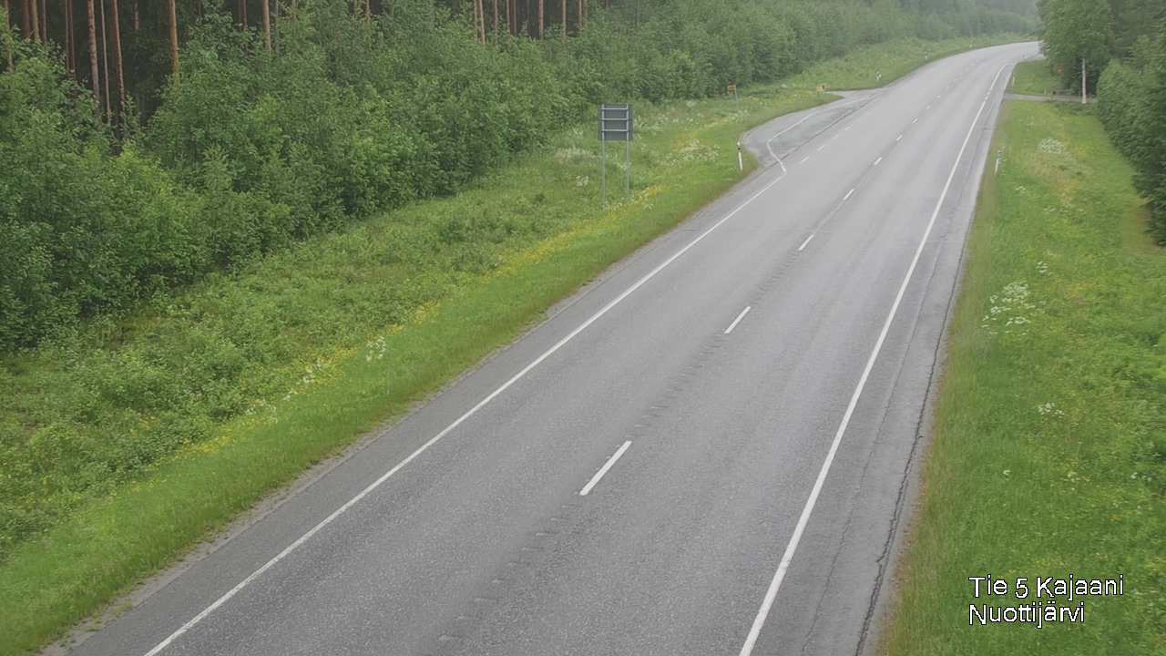 Kelikamerat Kuva Tie 5 Kajaani, Nuottijärvi, Kajaani, Kainuu