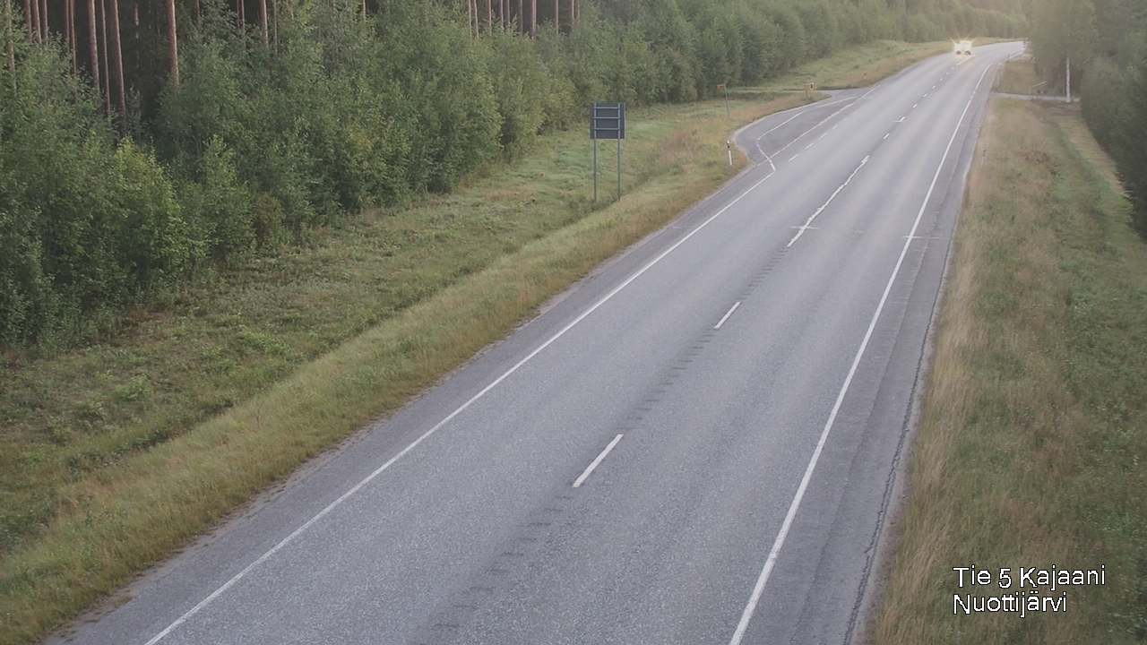 Kelikamerat Kuva Tie 5 Kajaani, Nuottijärvi, Kajaani, Kainuu