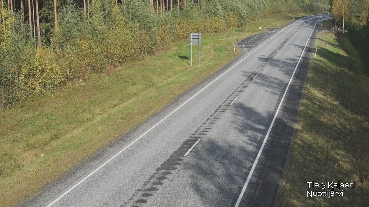 Kelikamerat Kuva Tie 5 Kajaani, Nuottijärvi, Kajaani, Kainuu