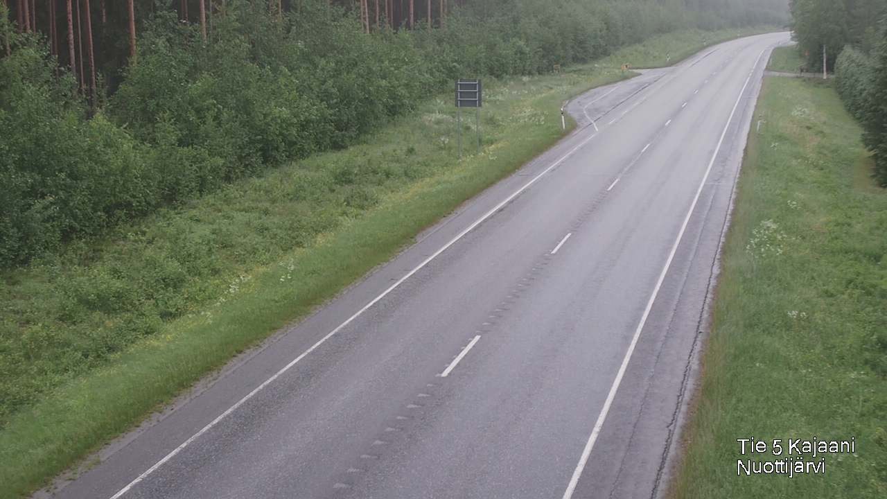 Kelikamerat Kuva Tie 5 Kajaani, Nuottijärvi, Kajaani, Kainuu