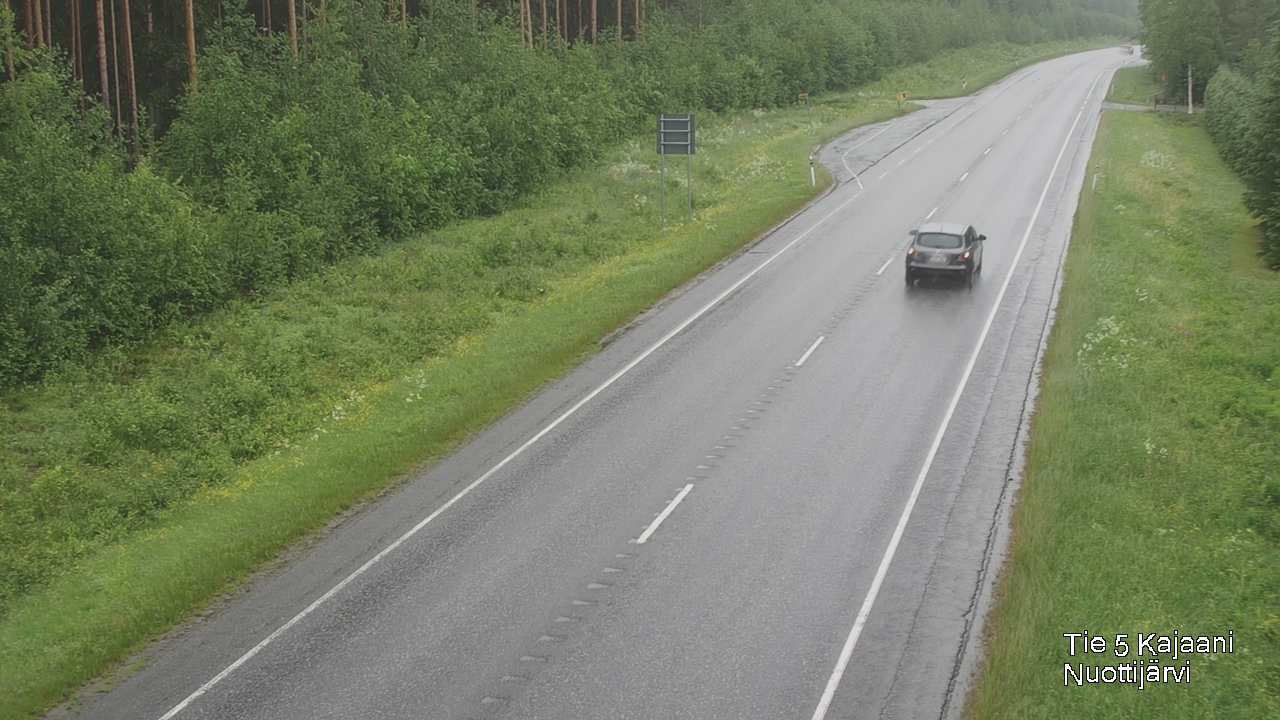 Kelikamerat Kuva Tie 5 Kajaani, Nuottijärvi, Kajaani, Kainuu