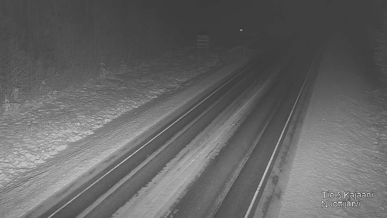 Kelikamerat Kuva Tie 5 Kajaani, Nuottijärvi, Kajaani, Kainuu