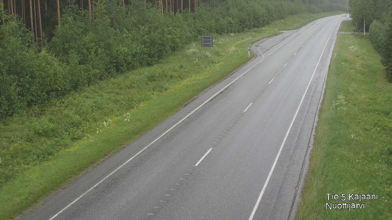 Kelikamerat Kuva Tie 5 Kajaani, Nuottijärvi, Kajaani, Kainuu