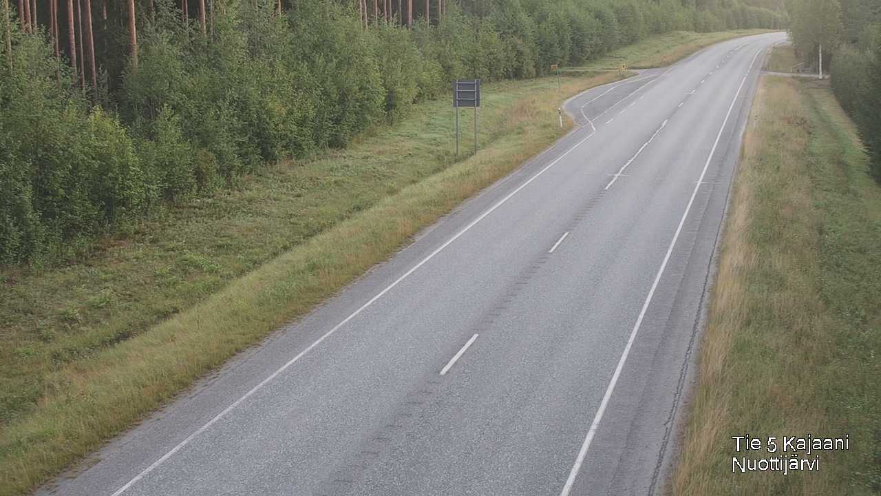 Kelikamerat Kuva Tie 5 Kajaani, Nuottijärvi, Kajaani, Kainuu