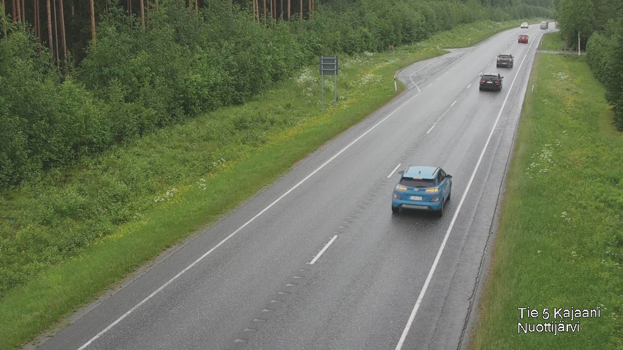 Kelikamerat Kuva Tie 5 Kajaani, Nuottijärvi, Kajaani, Kainuu