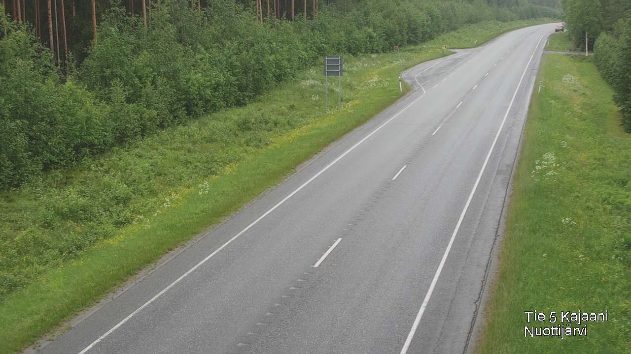 Kelikamerat Kuva Tie 5 Kajaani, Nuottijärvi, Kajaani, Kainuu