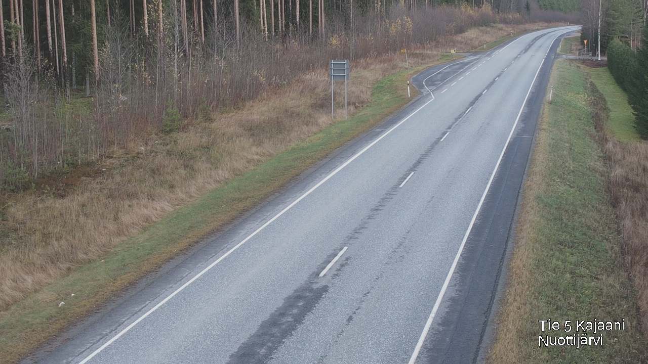 Kelikamerat Kuva Tie 5 Kajaani, Nuottijärvi, Kajaani, Kainuu