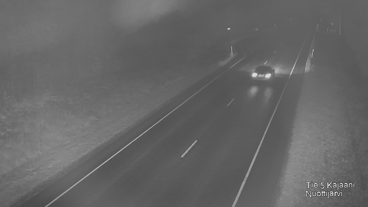 Kelikamerat Kuva Tie 5 Kajaani, Nuottijärvi, Kajaani, Kainuu