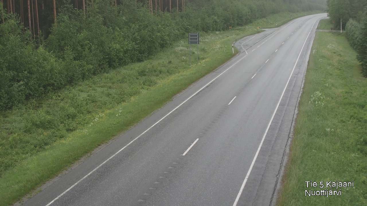 Kelikamerat Kuva Tie 5 Kajaani, Nuottijärvi, Kajaani, Kainuu