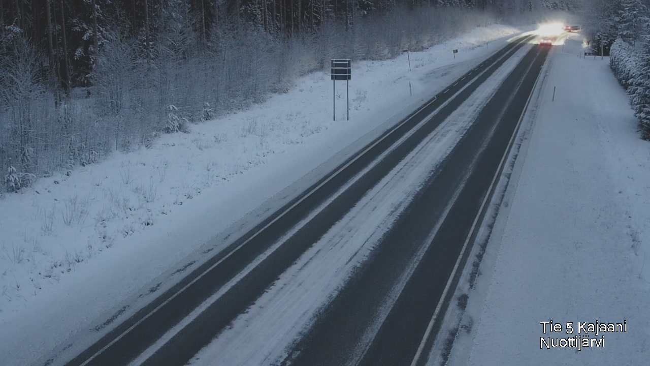 Kelikamerat Kuva Tie 5 Kajaani, Nuottijärvi, Kajaani, Kainuu