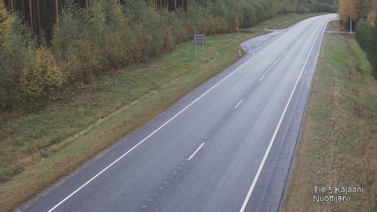 Kelikamerat Kuva Tie 5 Kajaani, Nuottijärvi, Kajaani, Kainuu