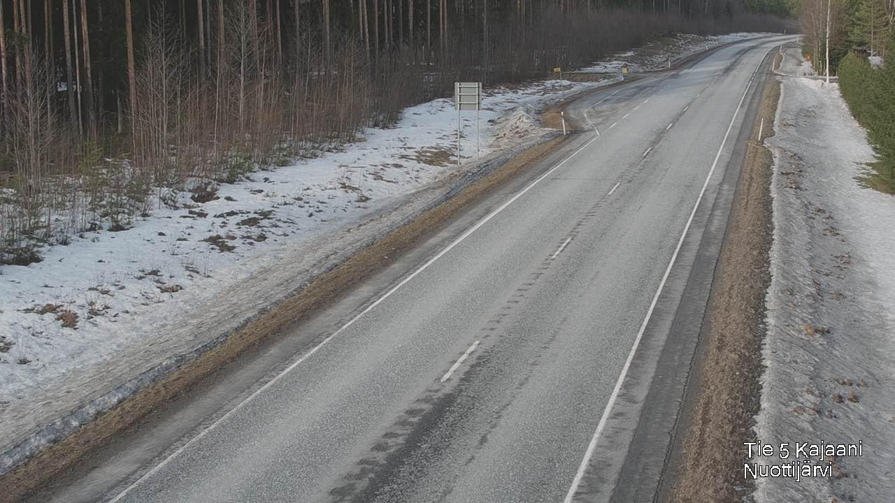 Kelikamerat Kuva Tie 5 Kajaani, Nuottijärvi, Kajaani, Kainuu