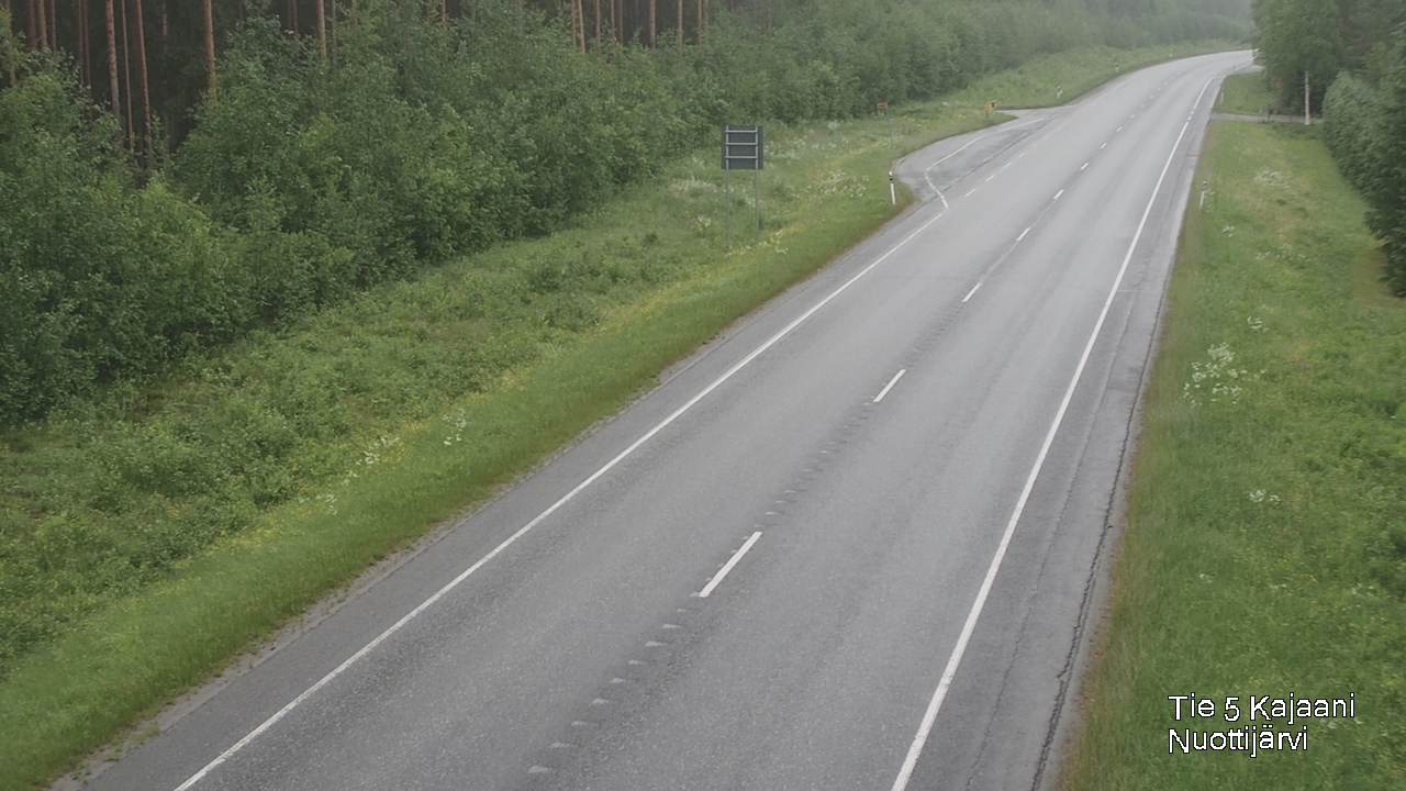 Kelikamerat Kuva Tie 5 Kajaani, Nuottijärvi, Kajaani, Kainuu