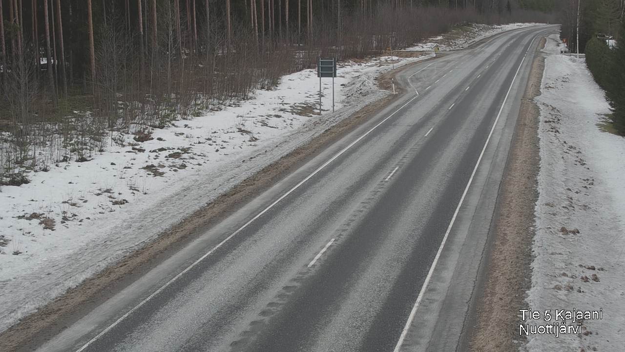 Kelikamerat Kuva Tie 5 Kajaani, Nuottijärvi, Kajaani, Kainuu