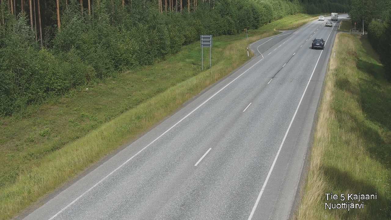 Kelikamerat Kuva Tie 5 Kajaani, Nuottijärvi, Kajaani, Kainuu