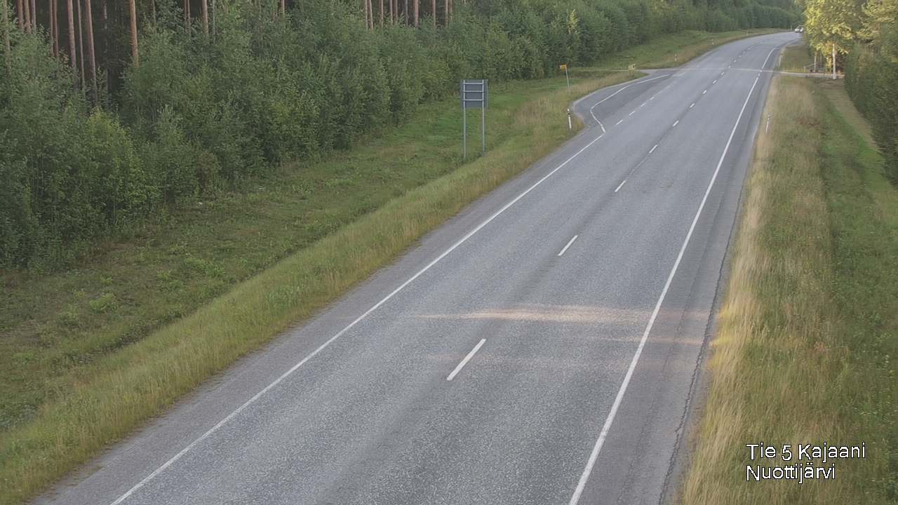 Kelikamerat Kuva Tie 5 Kajaani, Nuottijärvi, Kajaani, Kainuu