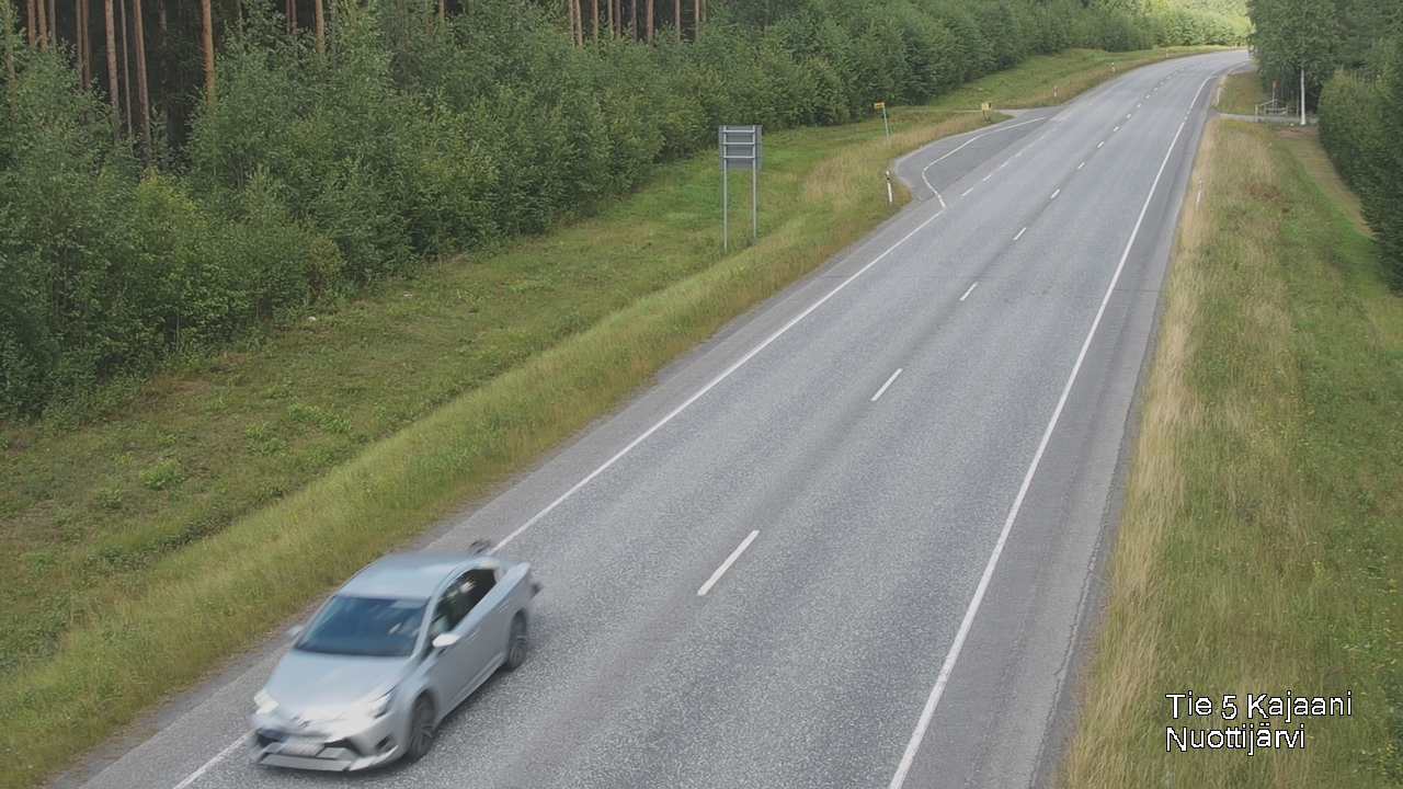 Kelikamerat Kuva Tie 5 Kajaani, Nuottijärvi, Kajaani, Kainuu
