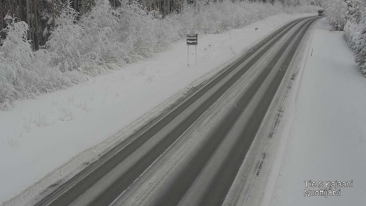 Weather Camera Image Road 5 Kajaani, Nuottijärvi, Kajaani, Kainuu