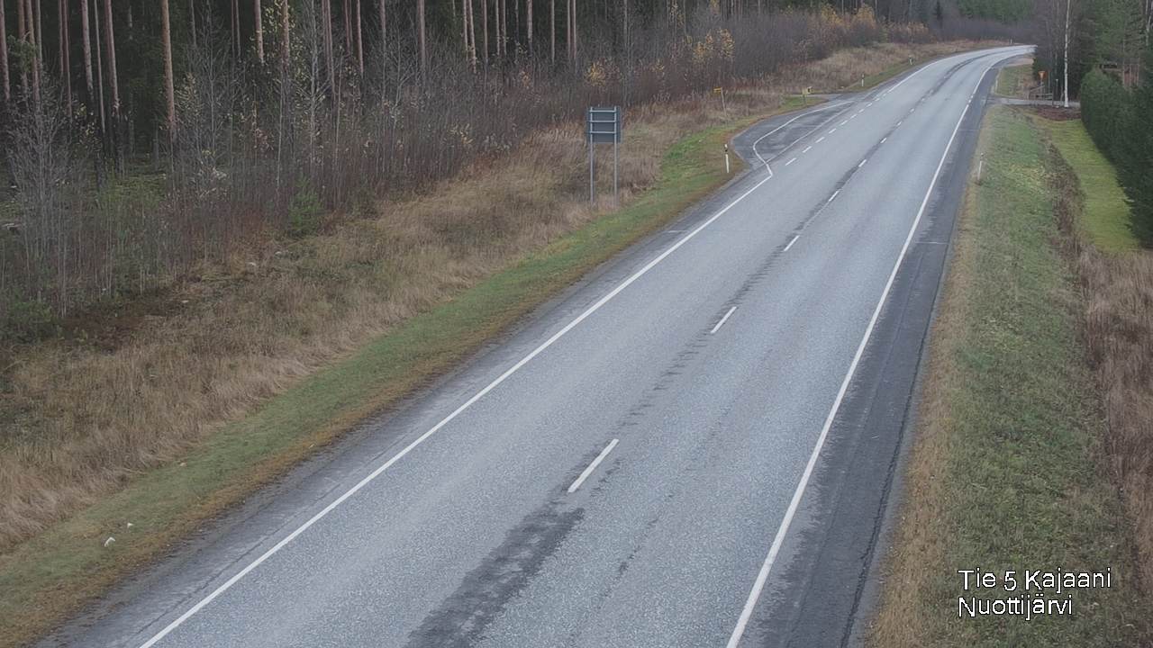 Kelikamerat Kuva Tie 5 Kajaani, Nuottijärvi, Kajaani, Kainuu
