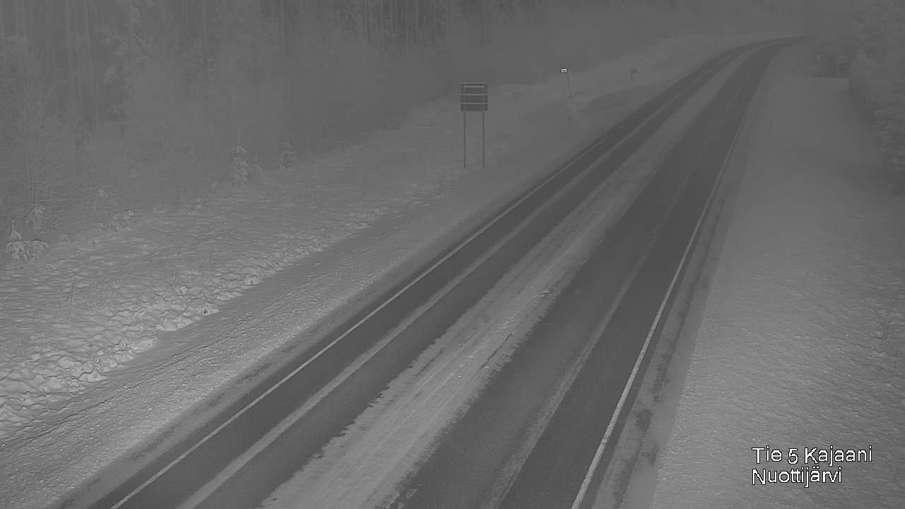 Kelikamerat Kuva Tie 5 Kajaani, Nuottijärvi, Kajaani, Kainuu