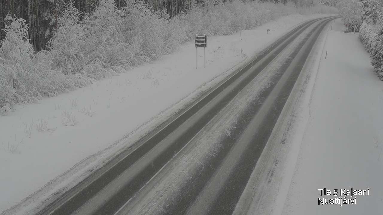 Kelikamerat Kuva Tie 5 Kajaani, Nuottijärvi, Kajaani, Kainuu