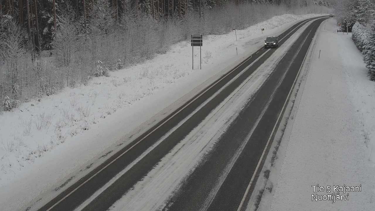 Kelikamerat Kuva Tie 5 Kajaani, Nuottijärvi, Kajaani, Kainuu