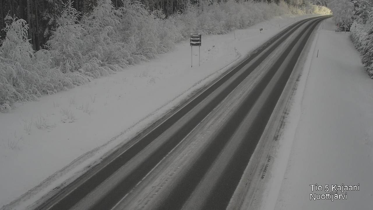 Kelikamerat Kuva Tie 5 Kajaani, Nuottijärvi, Kajaani, Kainuu