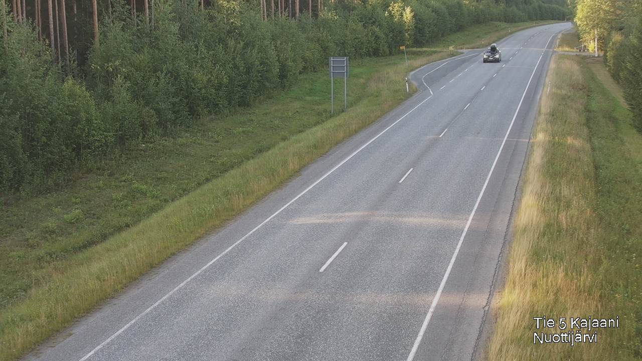 Kelikamerat Kuva Tie 5 Kajaani, Nuottijärvi, Kajaani, Kainuu