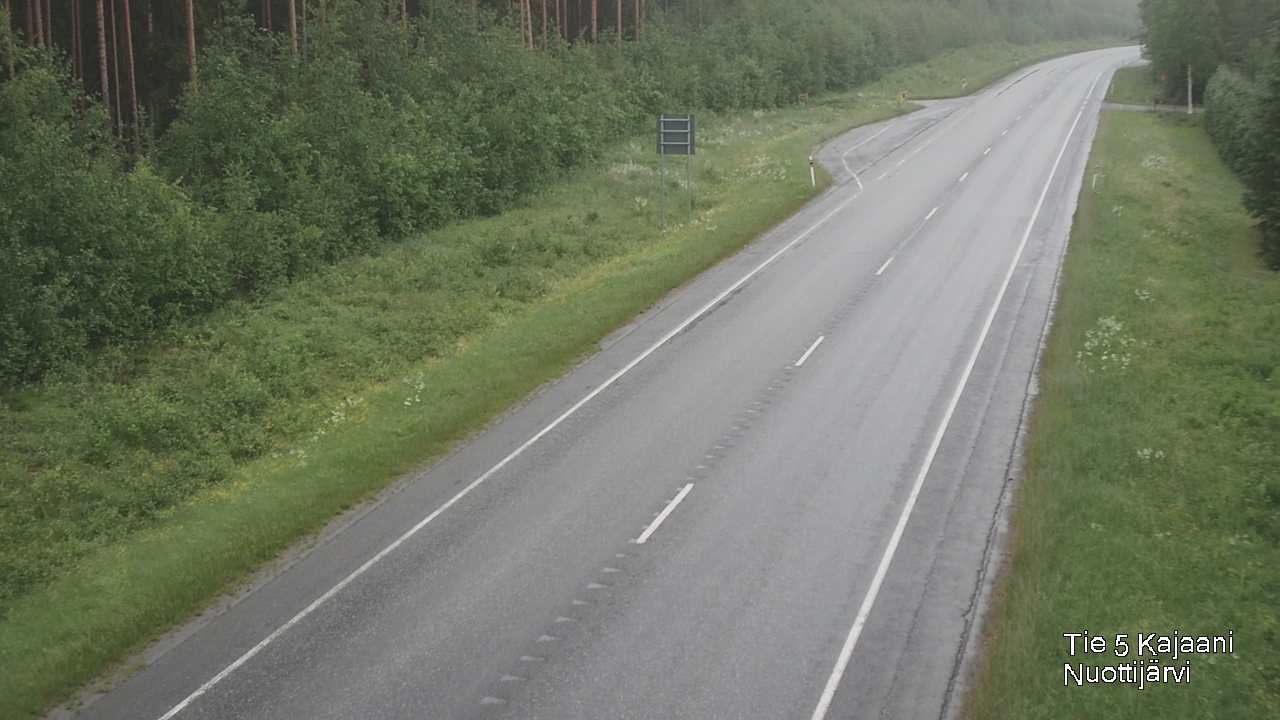 Kelikamerat Kuva Tie 5 Kajaani, Nuottijärvi, Kajaani, Kainuu
