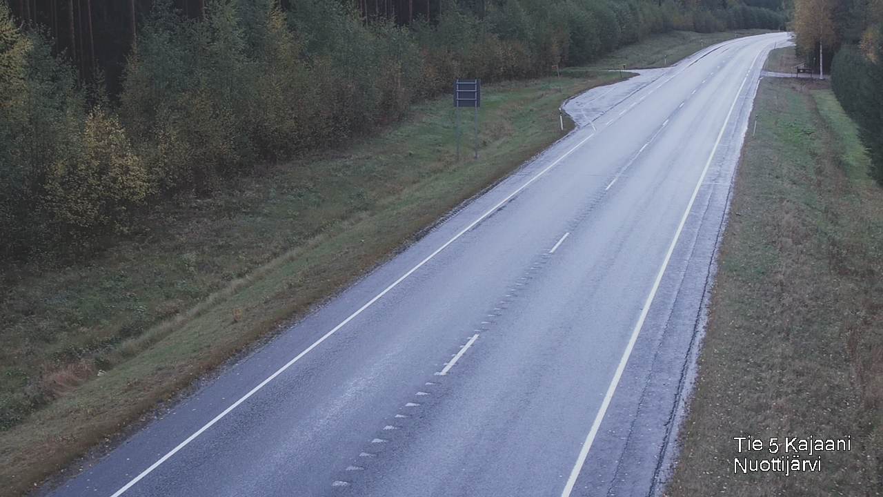 Kelikamerat Kuva Tie 5 Kajaani, Nuottijärvi, Kajaani, Kainuu