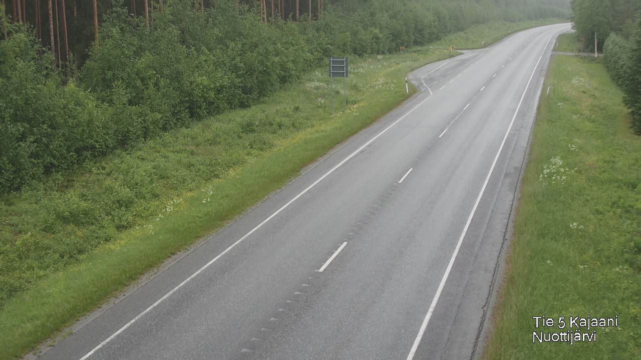 Kelikamerat Kuva Tie 5 Kajaani, Nuottijärvi, Kajaani, Kainuu
