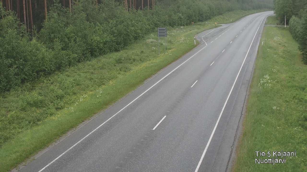 Kelikamerat Kuva Tie 5 Kajaani, Nuottijärvi, Kajaani, Kainuu