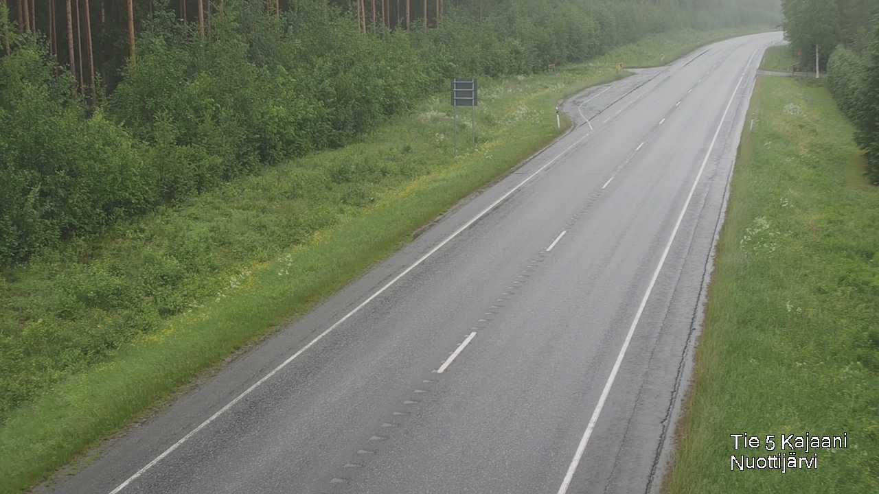 Kelikamerat Kuva Tie 5 Kajaani, Nuottijärvi, Kajaani, Kainuu