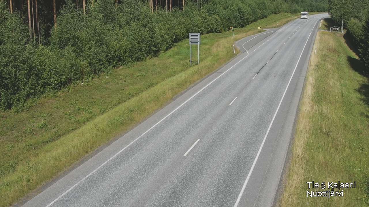 Kelikamerat Kuva Tie 5 Kajaani, Nuottijärvi, Kajaani, Kainuu