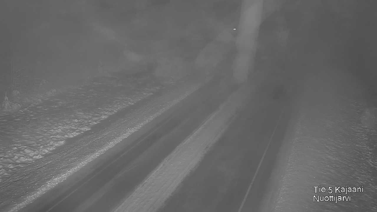 Weather Camera Image Väg 5 Kajaani, Nuottijärvi, Kajaani, Kainuu