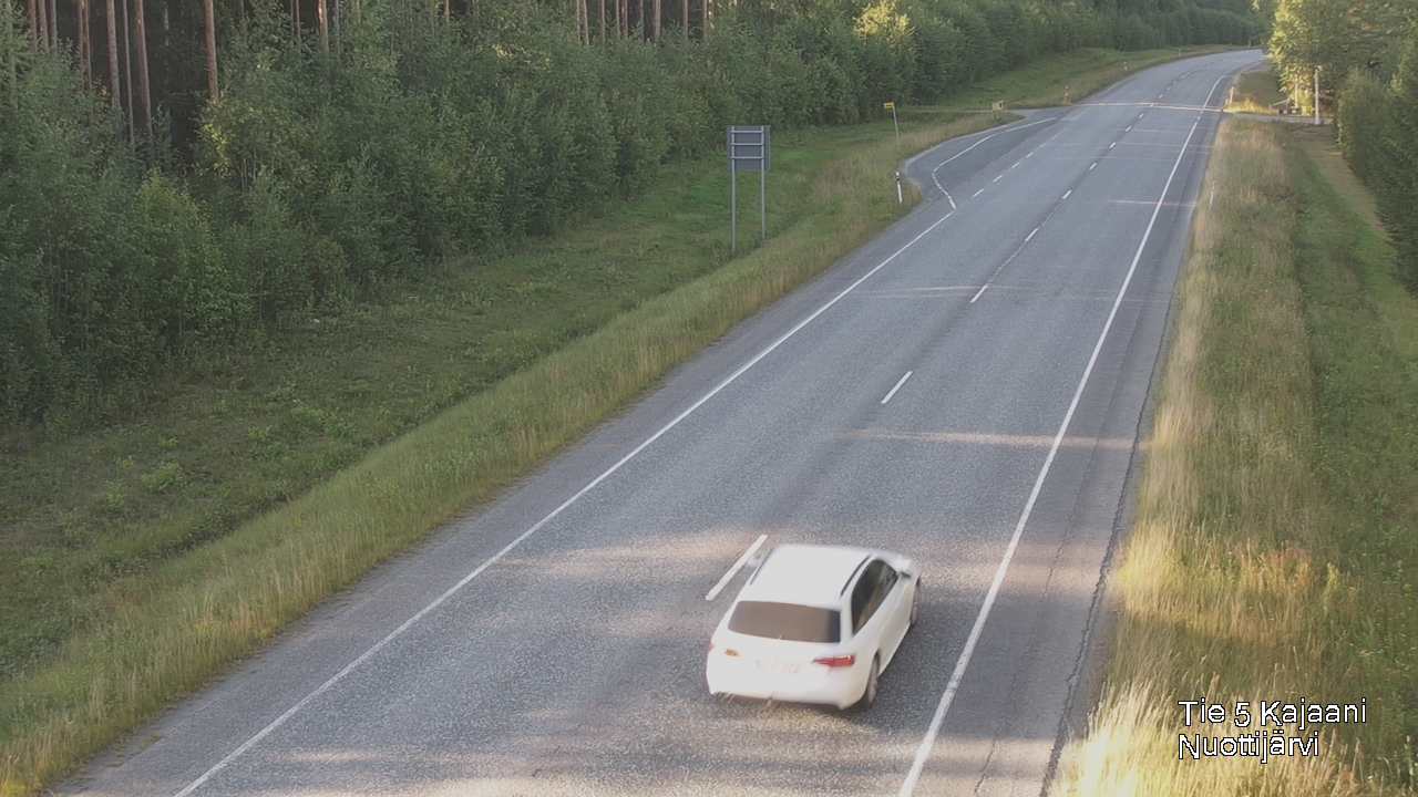 Kelikamerat Kuva Tie 5 Kajaani, Nuottijärvi, Kajaani, Kainuu