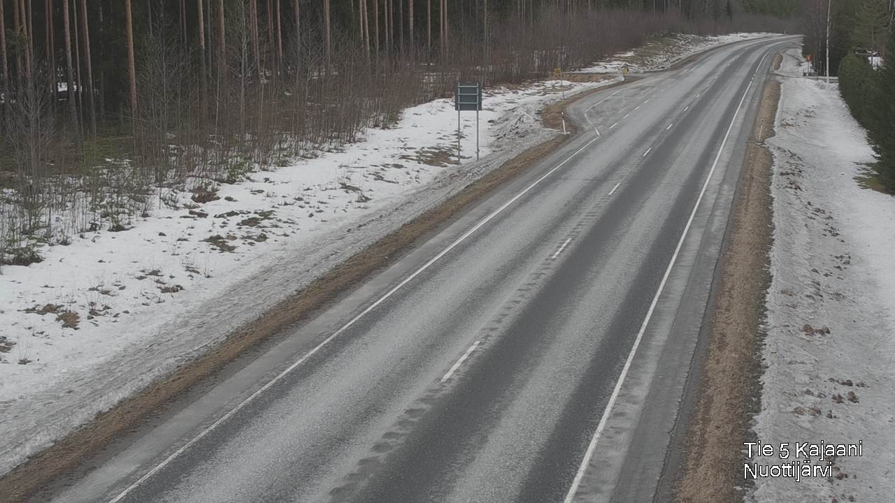 Kelikamerat Kuva Tie 5 Kajaani, Nuottijärvi, Kajaani, Kainuu