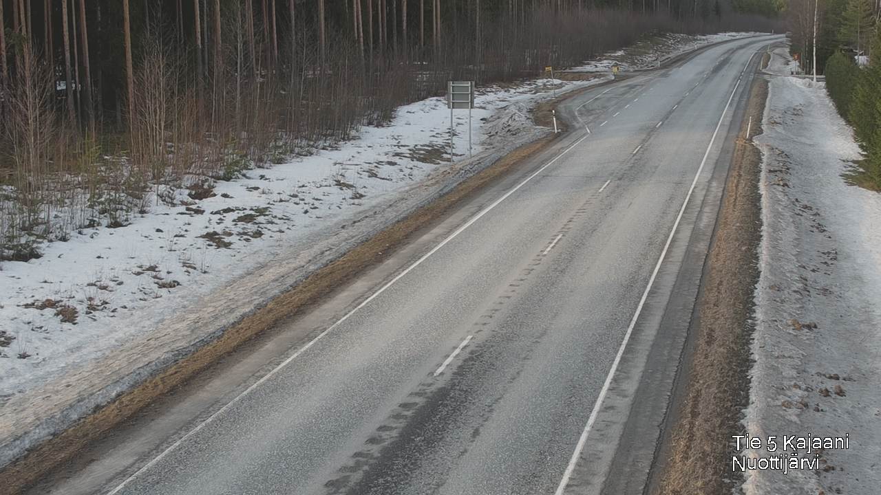 Kelikamerat Kuva Tie 5 Kajaani, Nuottijärvi, Kajaani, Kainuu