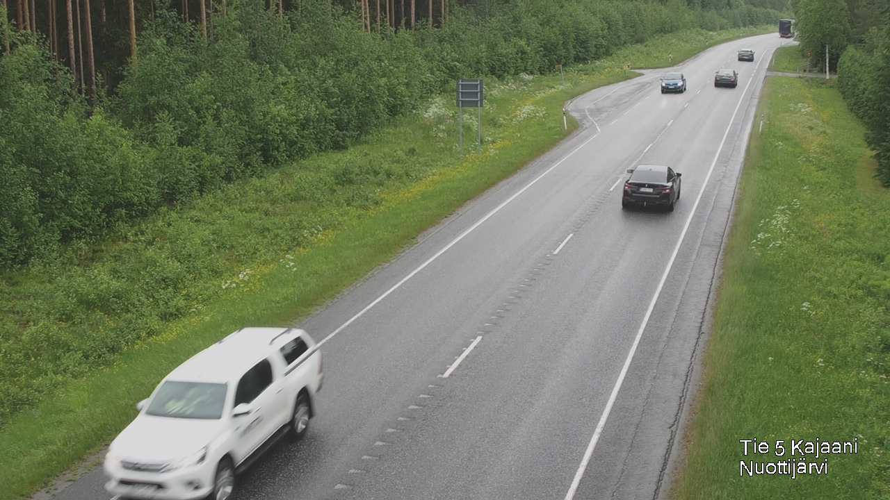 Kelikamerat Kuva Tie 5 Kajaani, Nuottijärvi, Kajaani, Kainuu